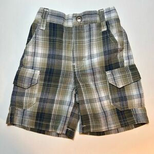 ✅Calvin Klein Jeans Plaid Bermuda Shorts , 12M